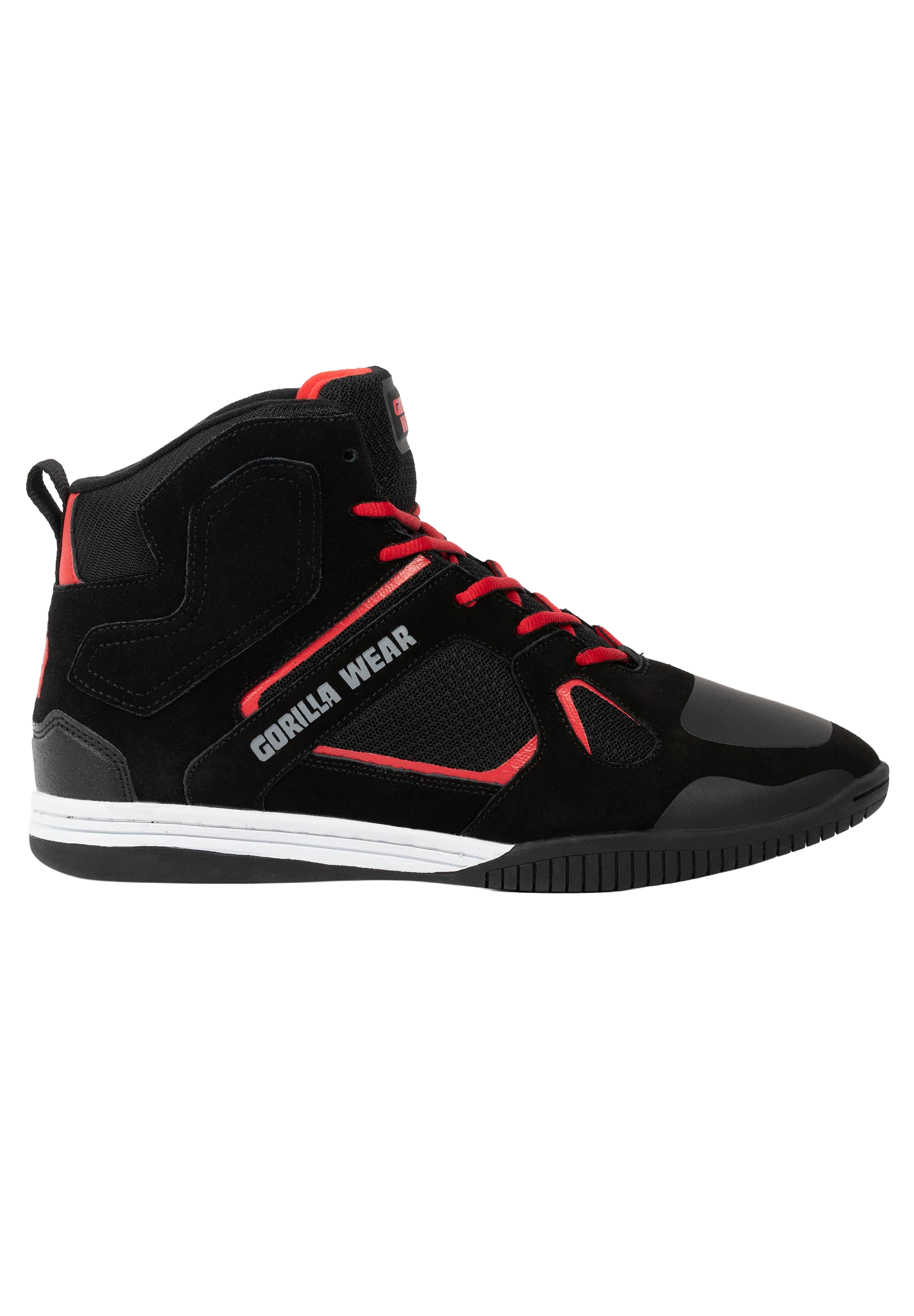 Troy High Tops - Black/Red