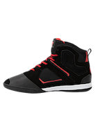Troy High Tops - Black/Red