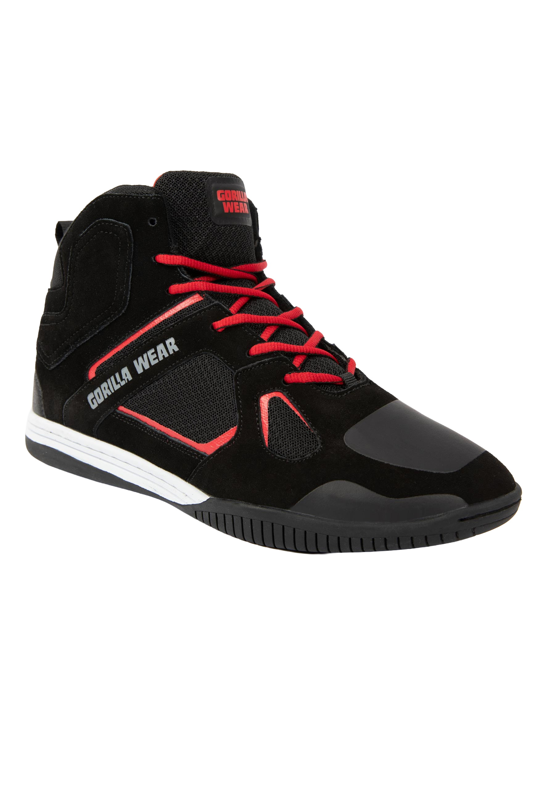 Troy High Tops - Black/Red
