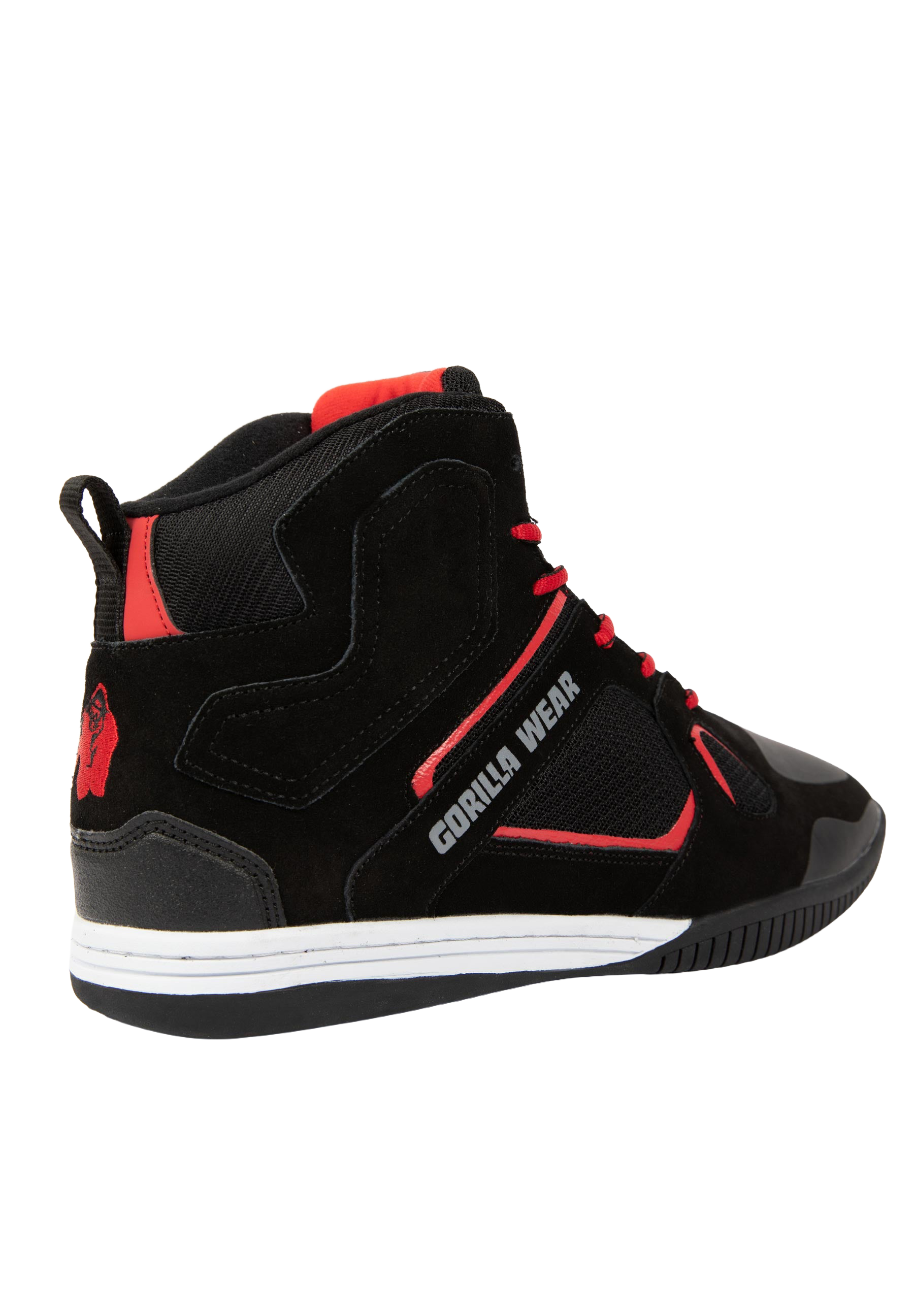 Troy High Tops - Black/Red