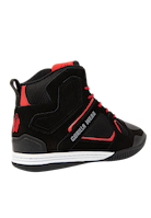 Troy High Tops - Black/Red