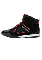 Troy High Tops - Black/Red