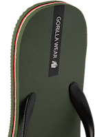 Kokomo Flip Flops - Army Green