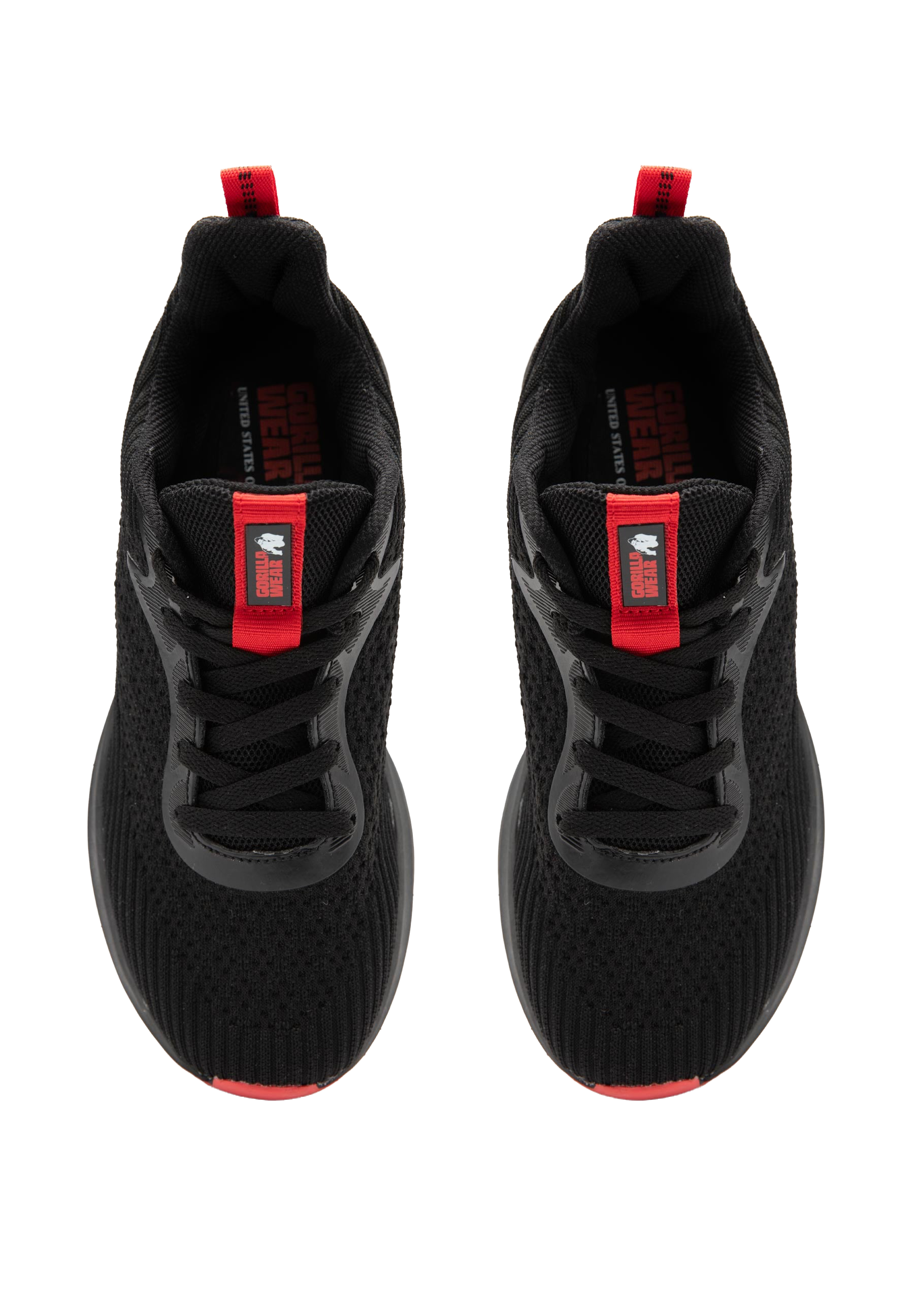 Milton Training Shoes - Black/Red