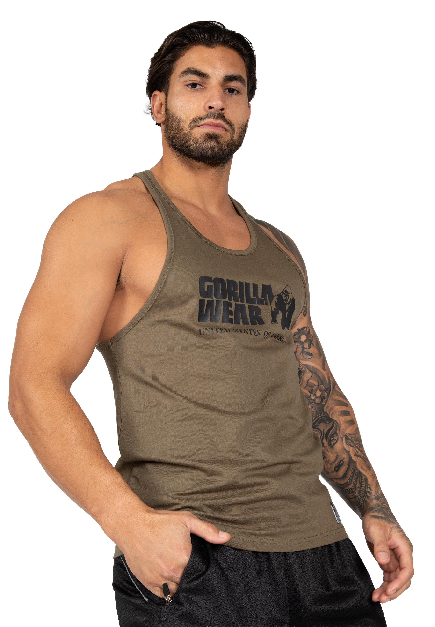 Classic Tank Top - Army Green