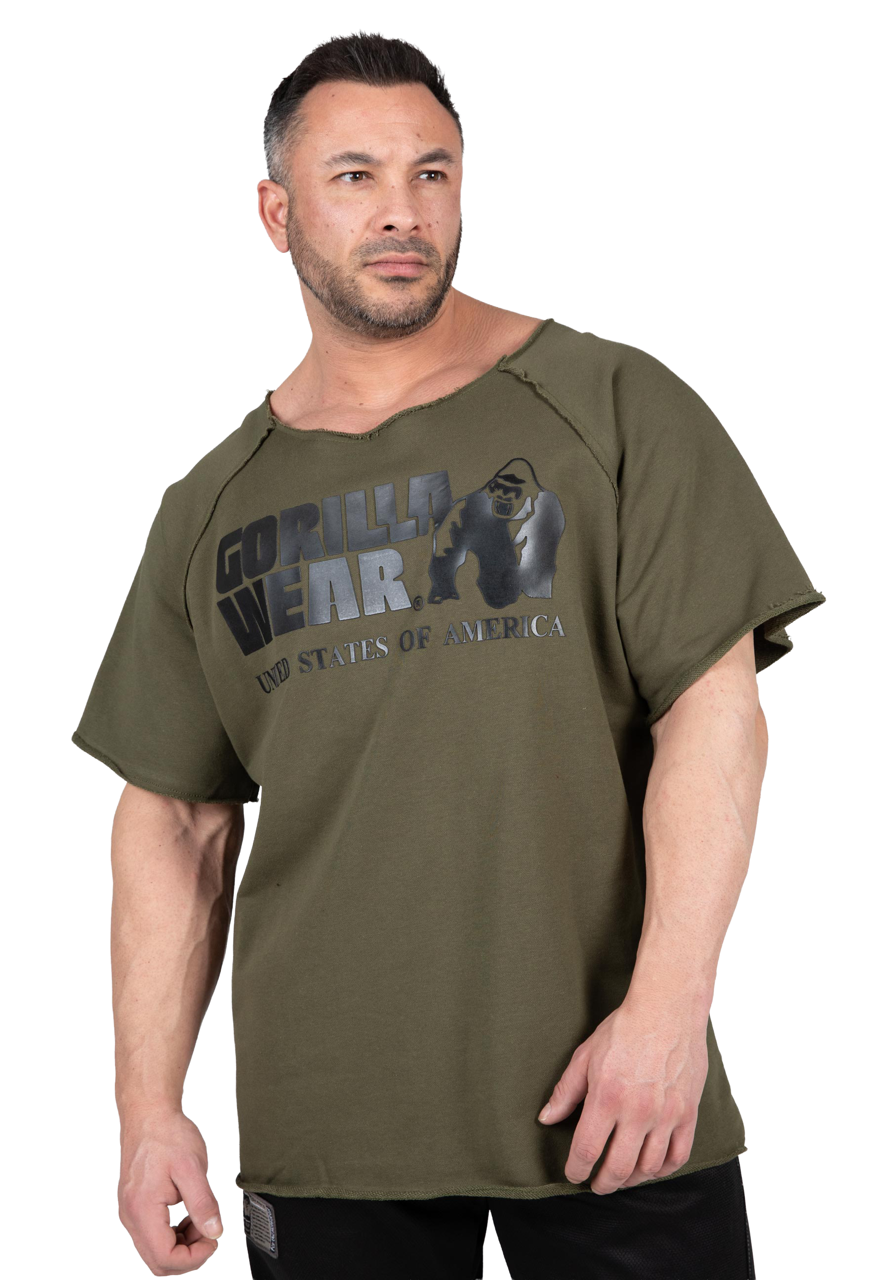 Classic Workout Top - Army Green