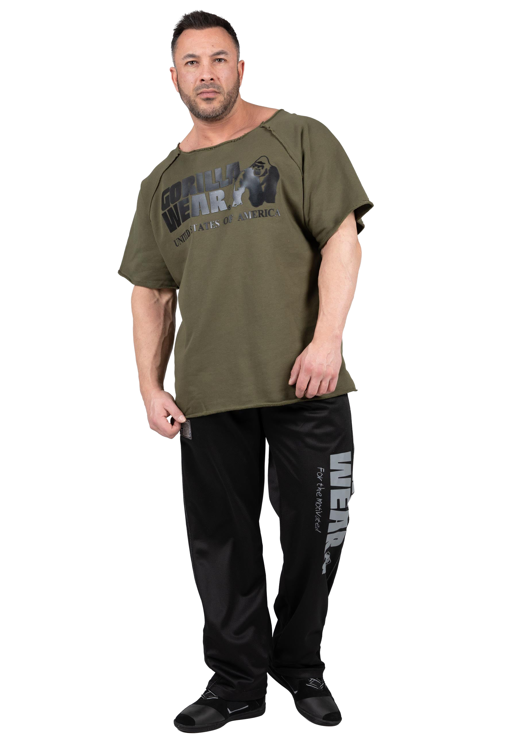 Classic Workout Top - Army Green