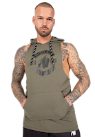 Lawrence Hooded Tank Top - Army Green