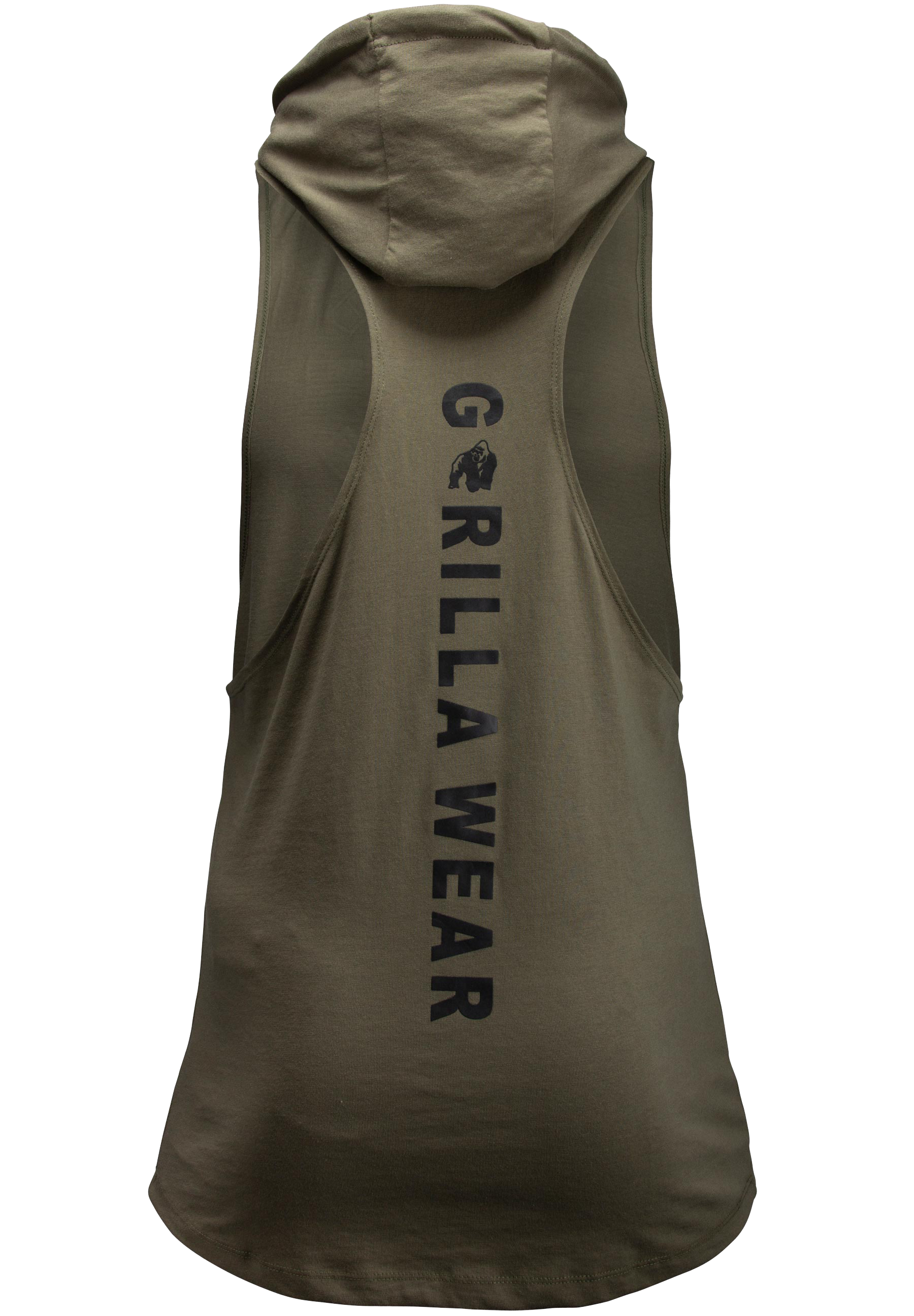Lawrence Hooded Tank Top - Army Green