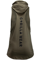 Lawrence Hooded Tank Top - Army Green