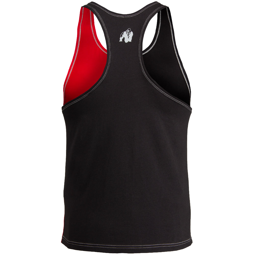 Sterling Stringer Tank Top - Black/Red