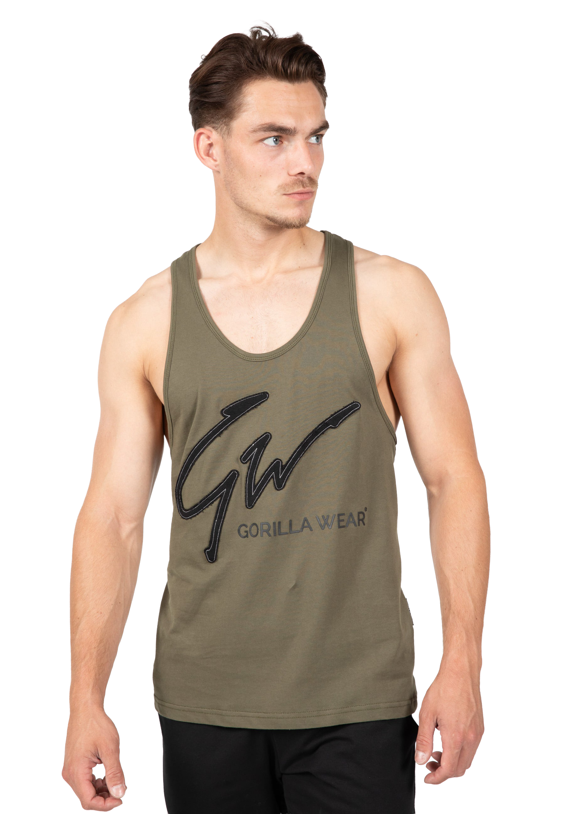 Evansville Tank Top - Army Green