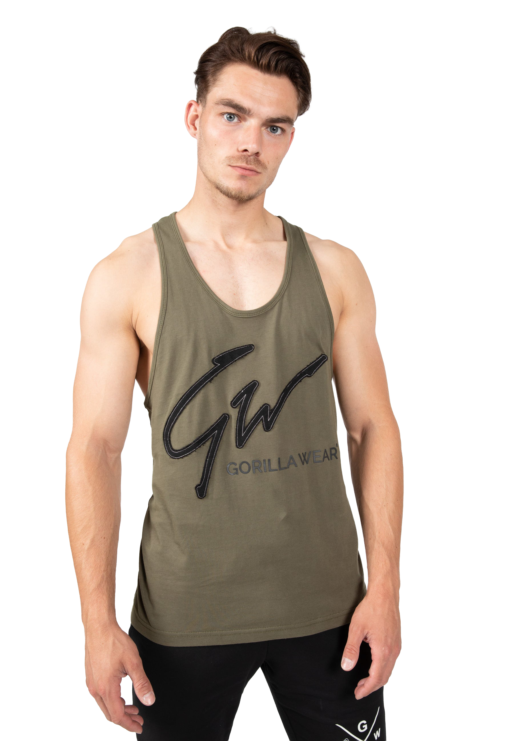 Evansville Tank Top - Army Green