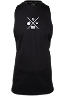 Cisco Drop Armhole Tank Top - Black/White