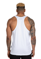 Carter Stretch Tank Top - White