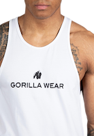 Carter Stretch Tank Top - White