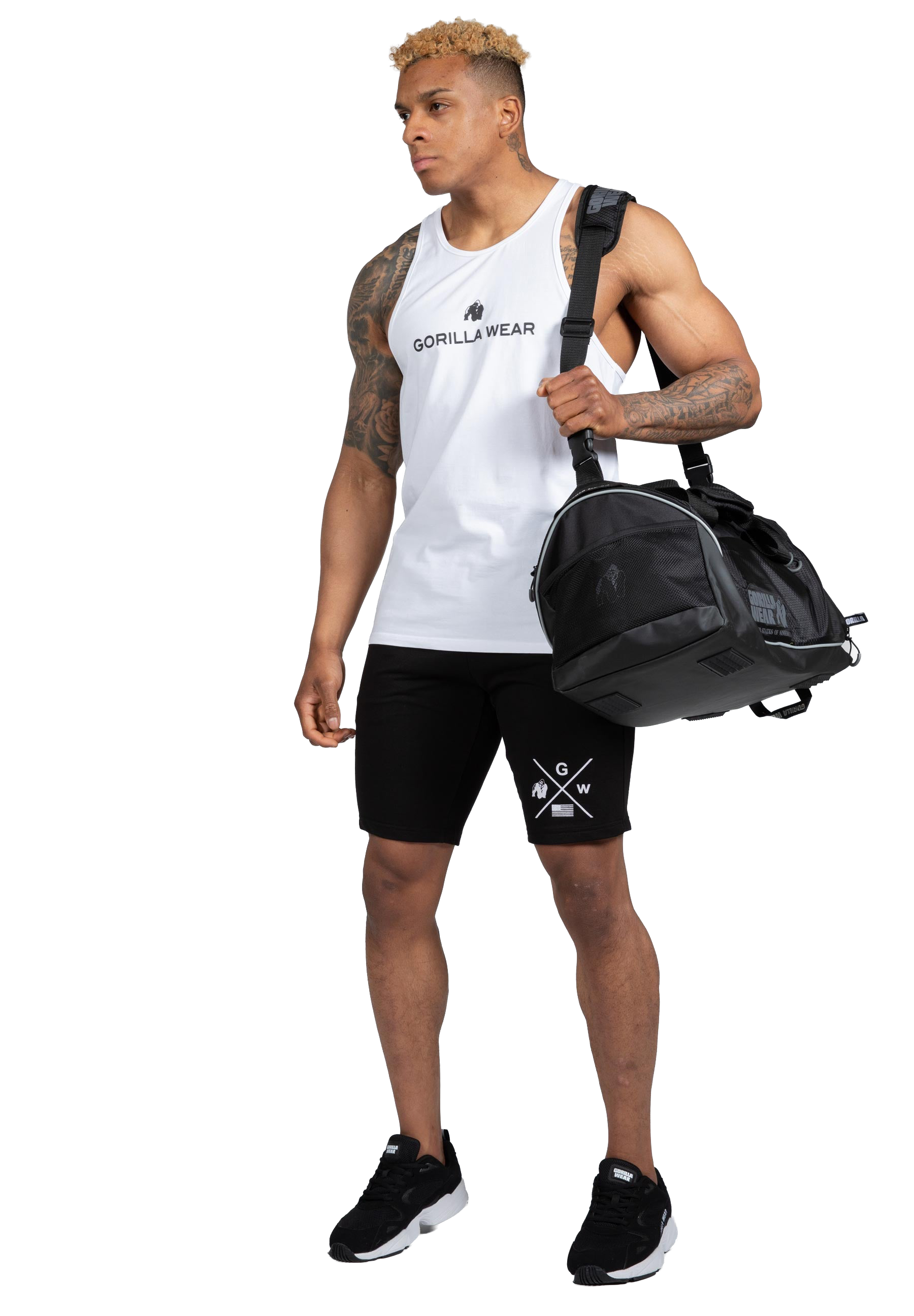 Carter Stretch Tank Top - White