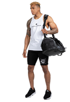 Carter Stretch Tank Top - White