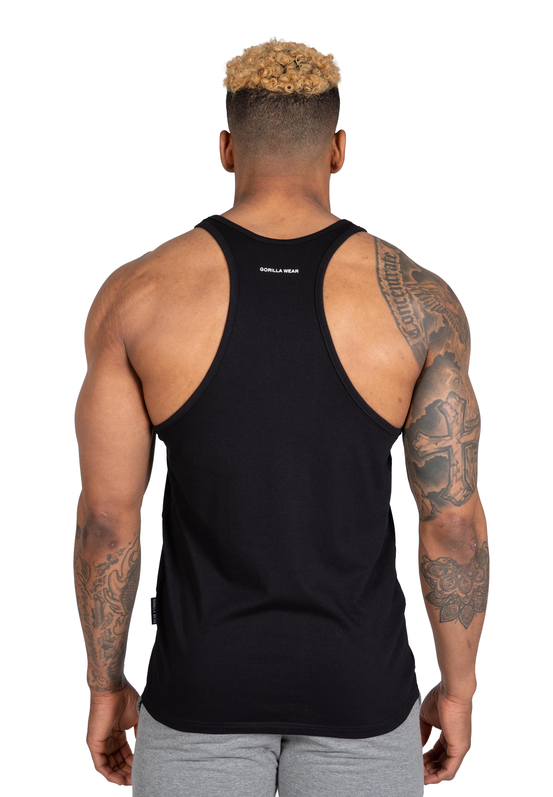 Carter Stretch Tank Top - Black