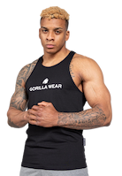 Carter Stretch Tank Top - Black