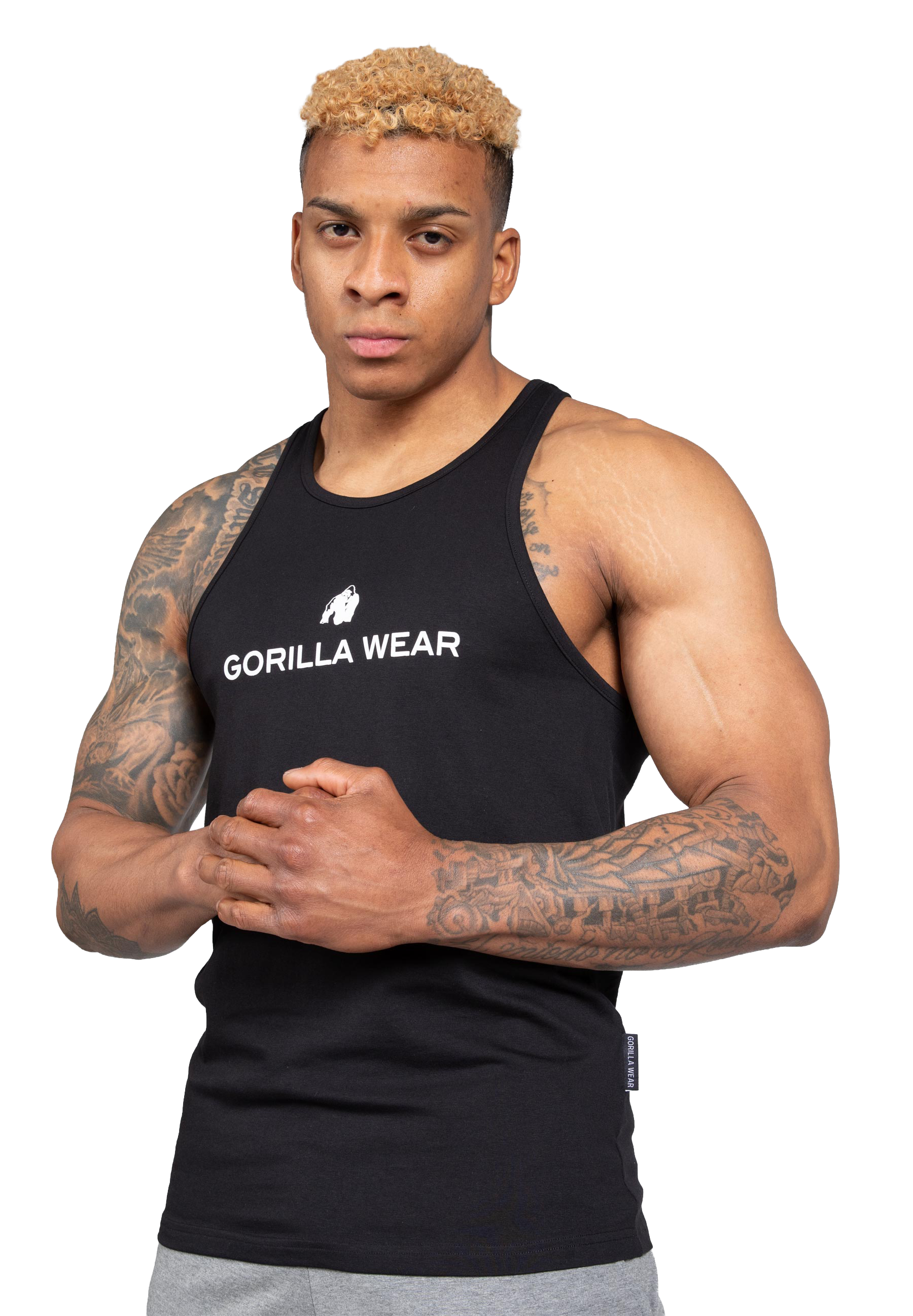 Carter Stretch Tank Top - Black