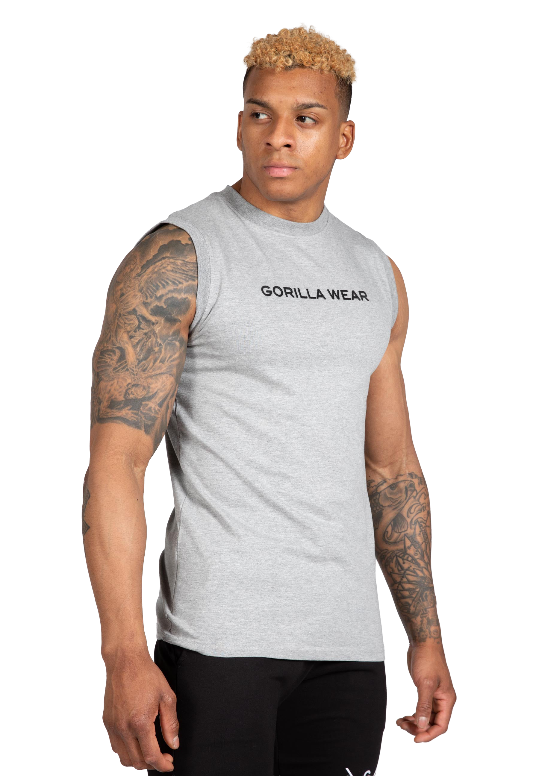 Sorrento Sleeveless T-Shirt - Gray