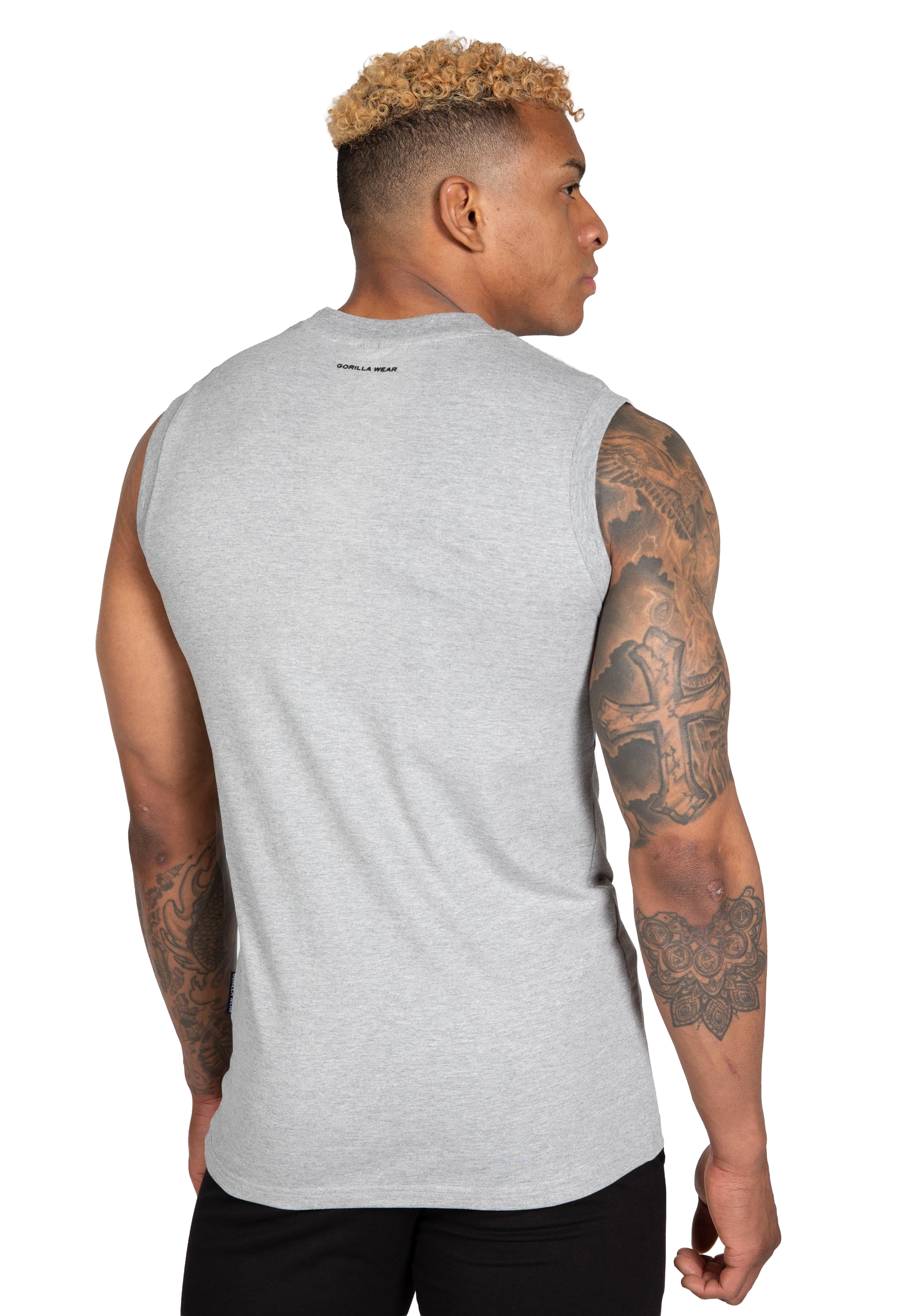 Sorrento Sleeveless T-Shirt - Gray