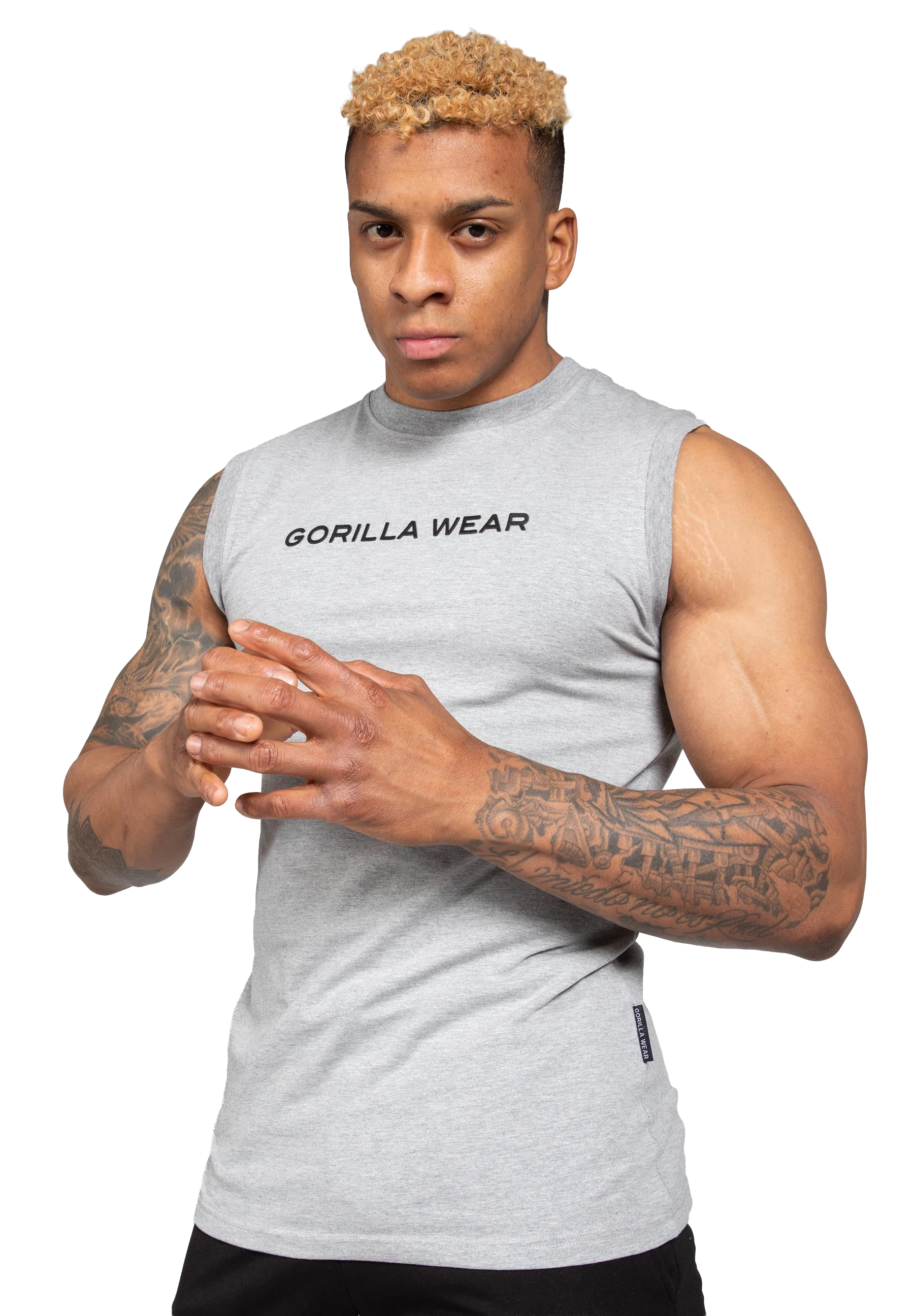 Sorrento Sleeveless T-Shirt - Gray
