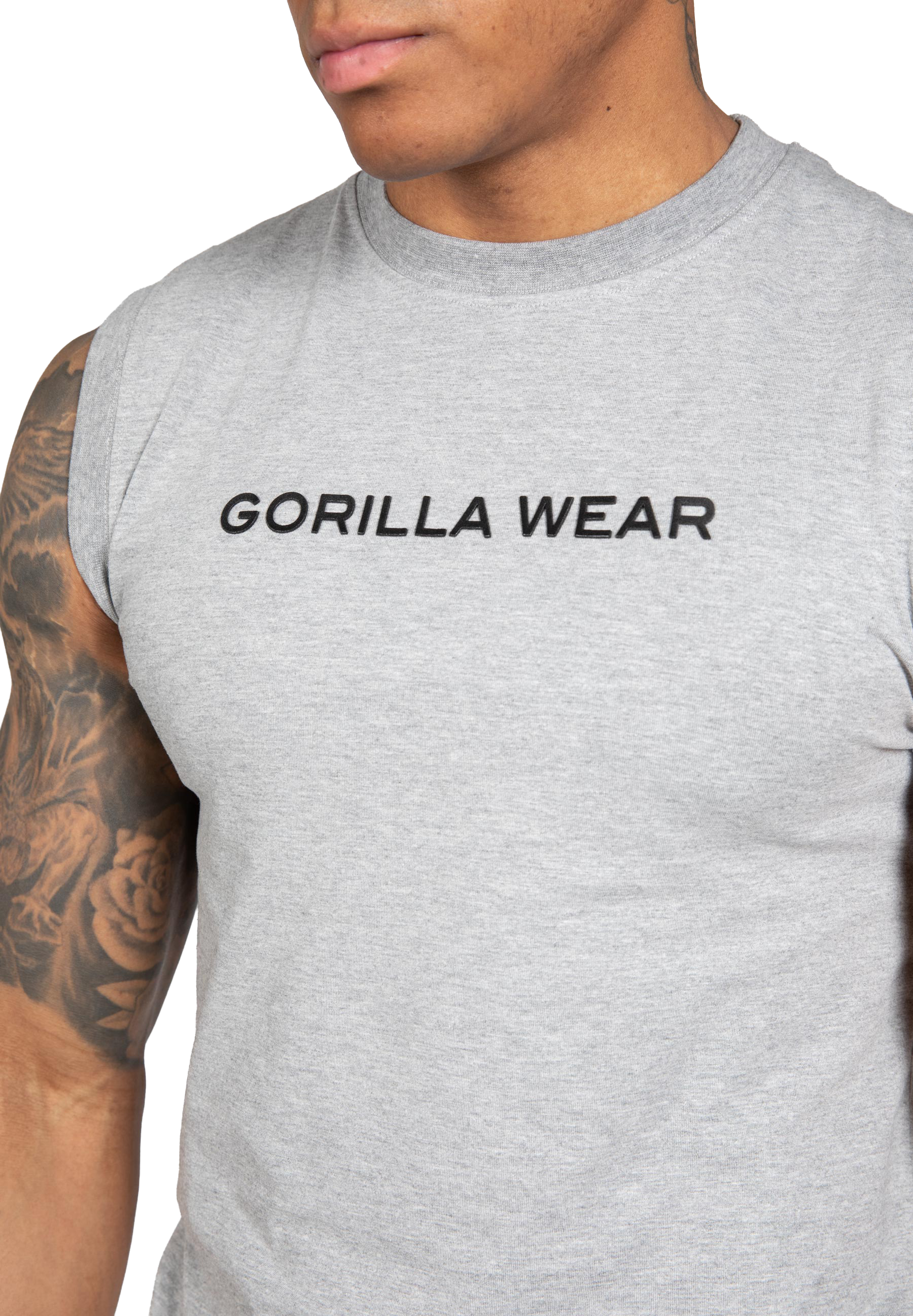 Sorrento Sleeveless T-Shirt - Gray