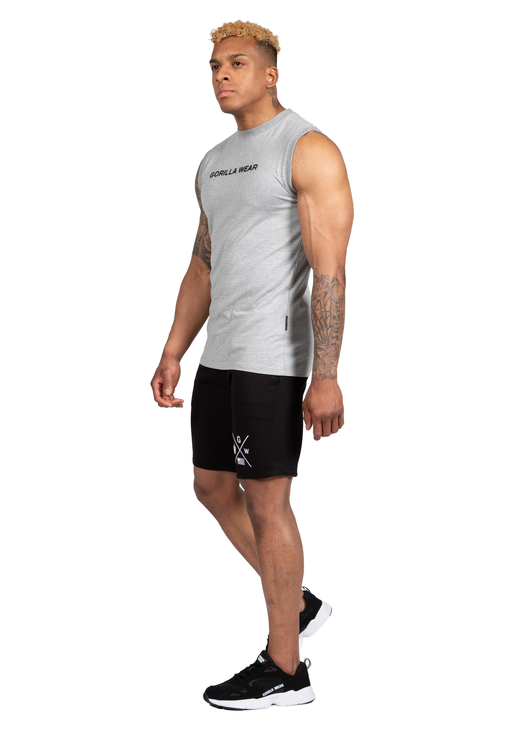 Sorrento Sleeveless T-Shirt - Gray
