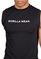 Sorrento Sleeveless T-Shirt - Black