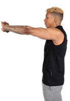 Sorrento Sleeveless T-Shirt - Black