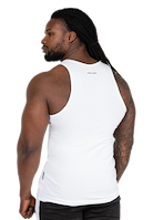 Adams Stretch Tank Top - White