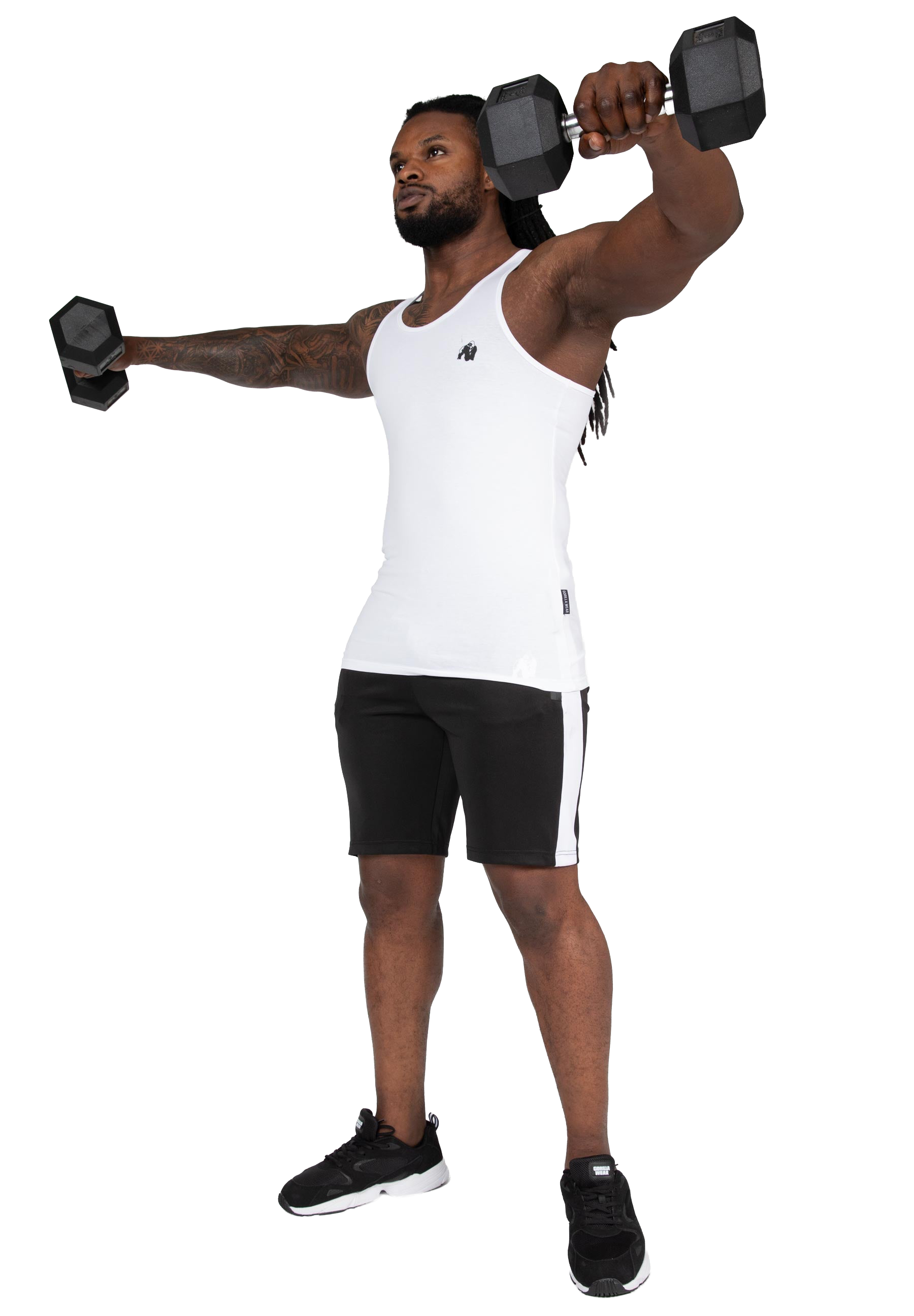 Adams Stretch Tank Top - White