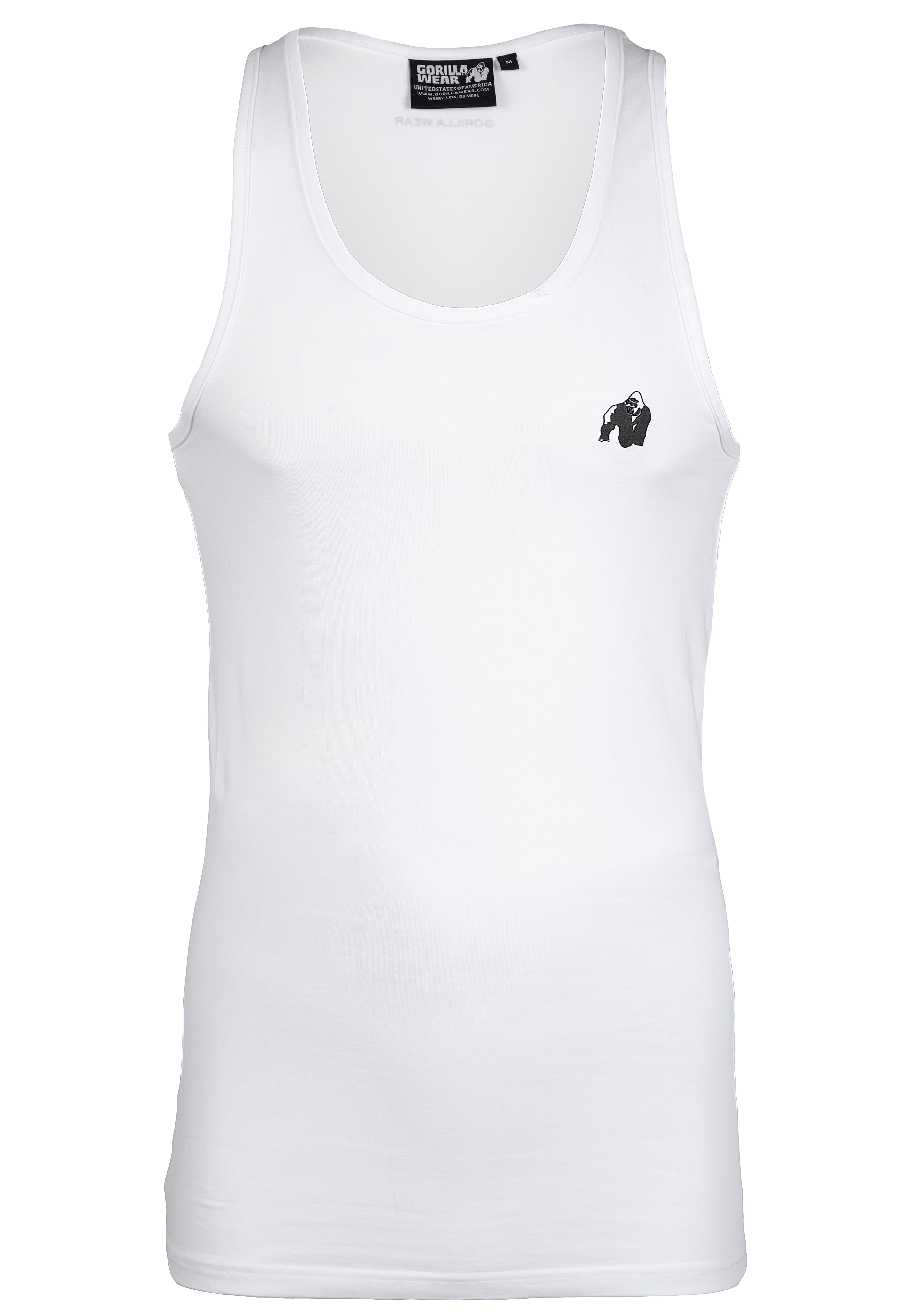 Adams Stretch Tank Top - White