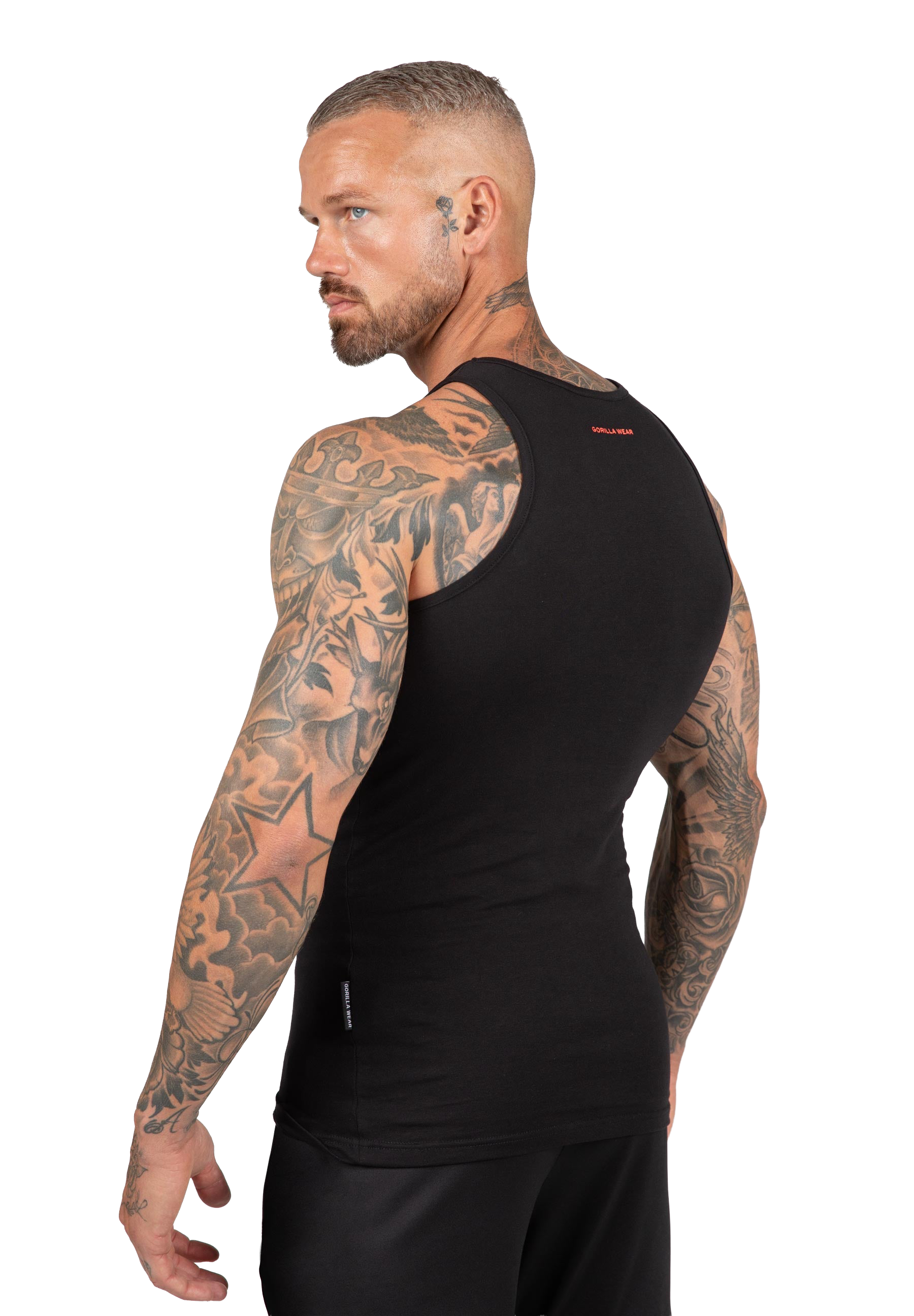 Adams Stretch Tank Top - Black