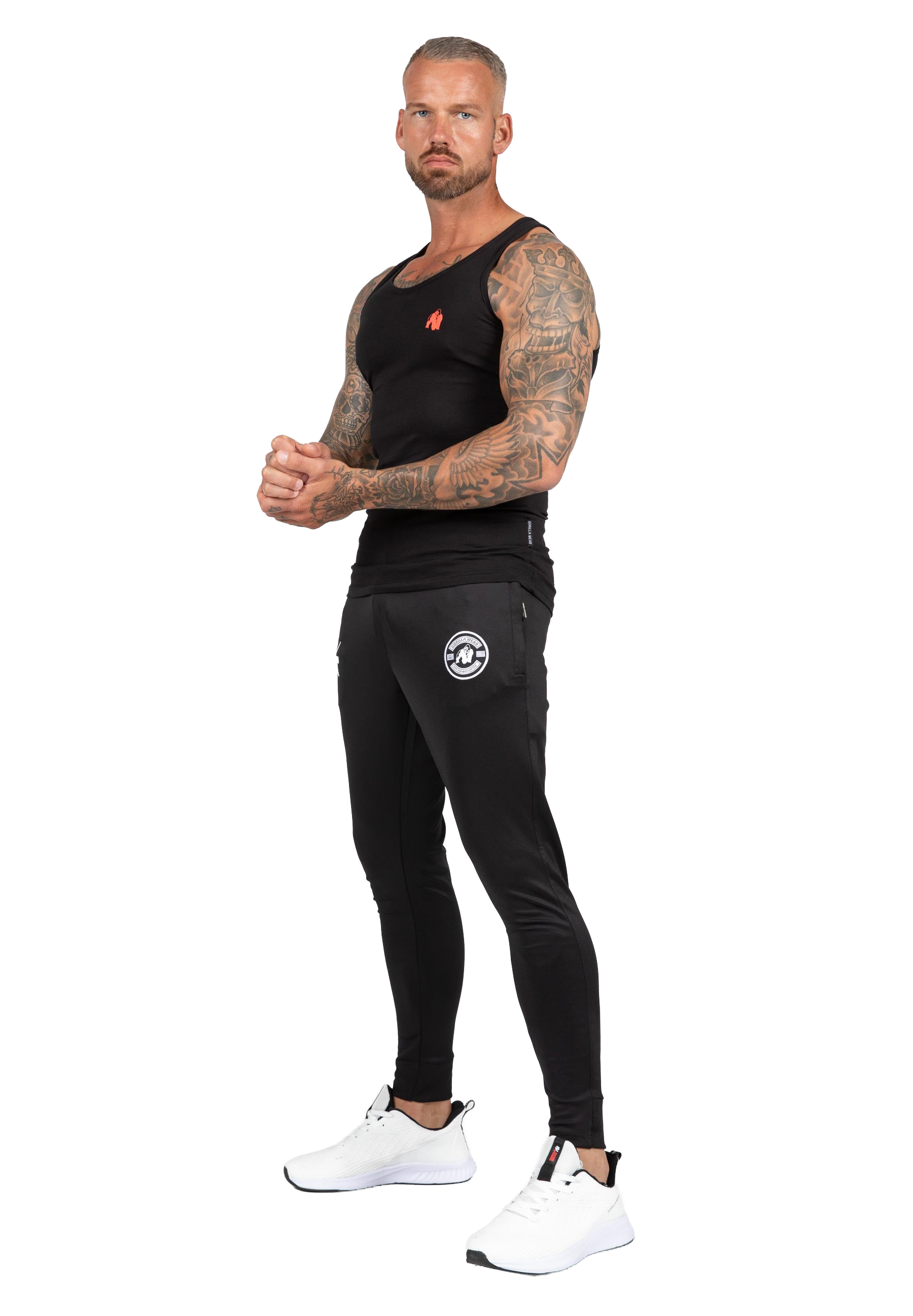 Adams Stretch Tank Top - Black