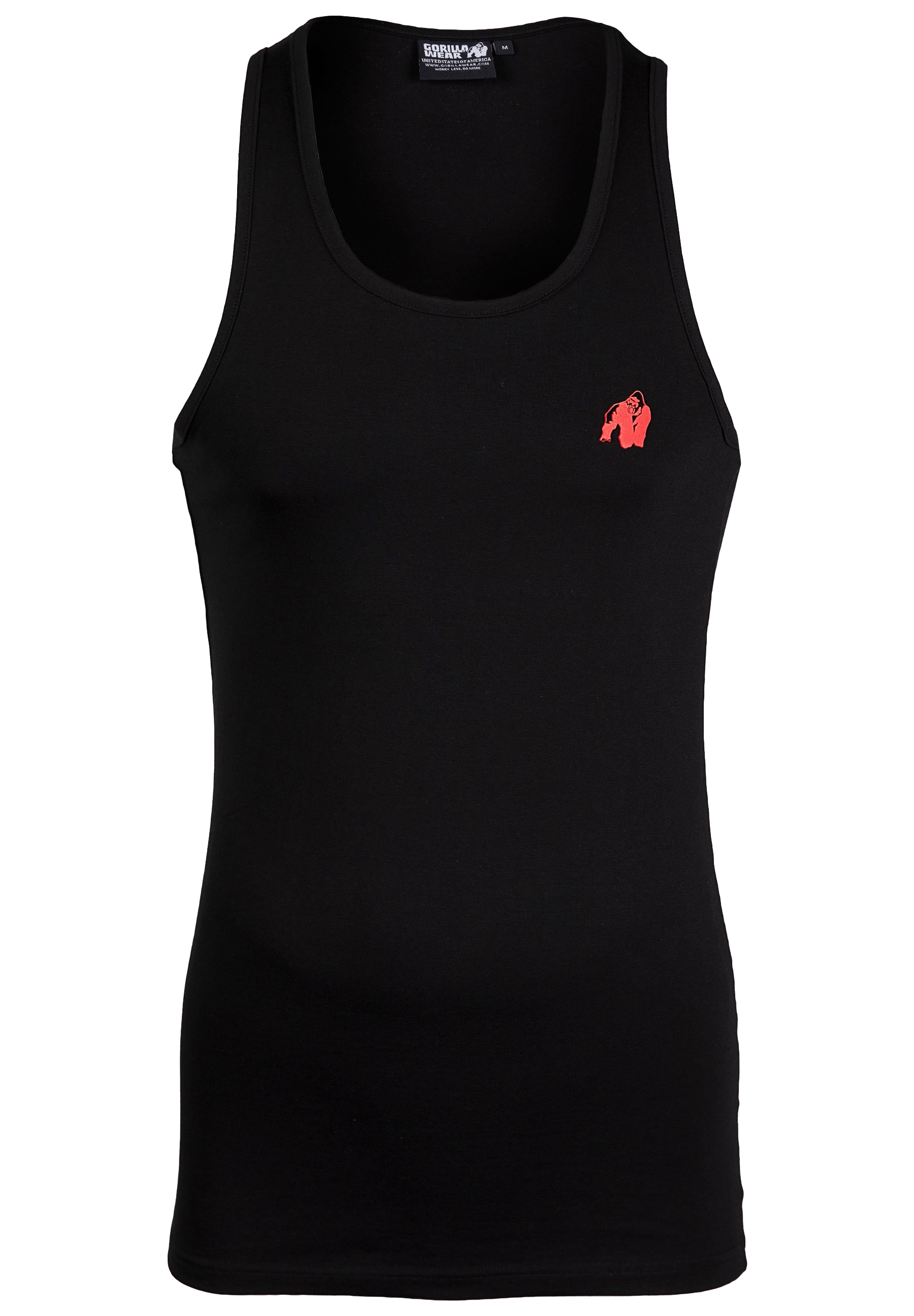 Adams Stretch Tank Top - Black