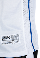San Mateo Jersey Tank Top - White/Blue