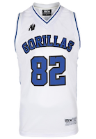 San Mateo Jersey Tank Top - White/Blue