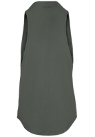Milo Drop Armhole Tank Top - Green