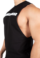 Milo Drop Armhole Tank Top - Black