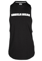 Milo Drop Armhole Tank Top - Black