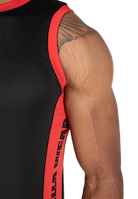 Hornell Tank Top - Black/Red - Unisex