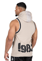 Loretto Hooded Tank Top - Beige