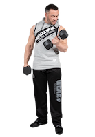 Loretto Hooded Tank Top - Gray