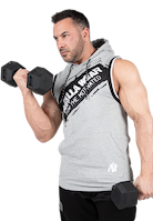 Loretto Hooded Tank Top - Gray