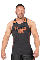 Wallace Tank Top - Gray/Orange