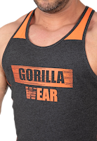 Wallace Tank Top - Gray/Orange