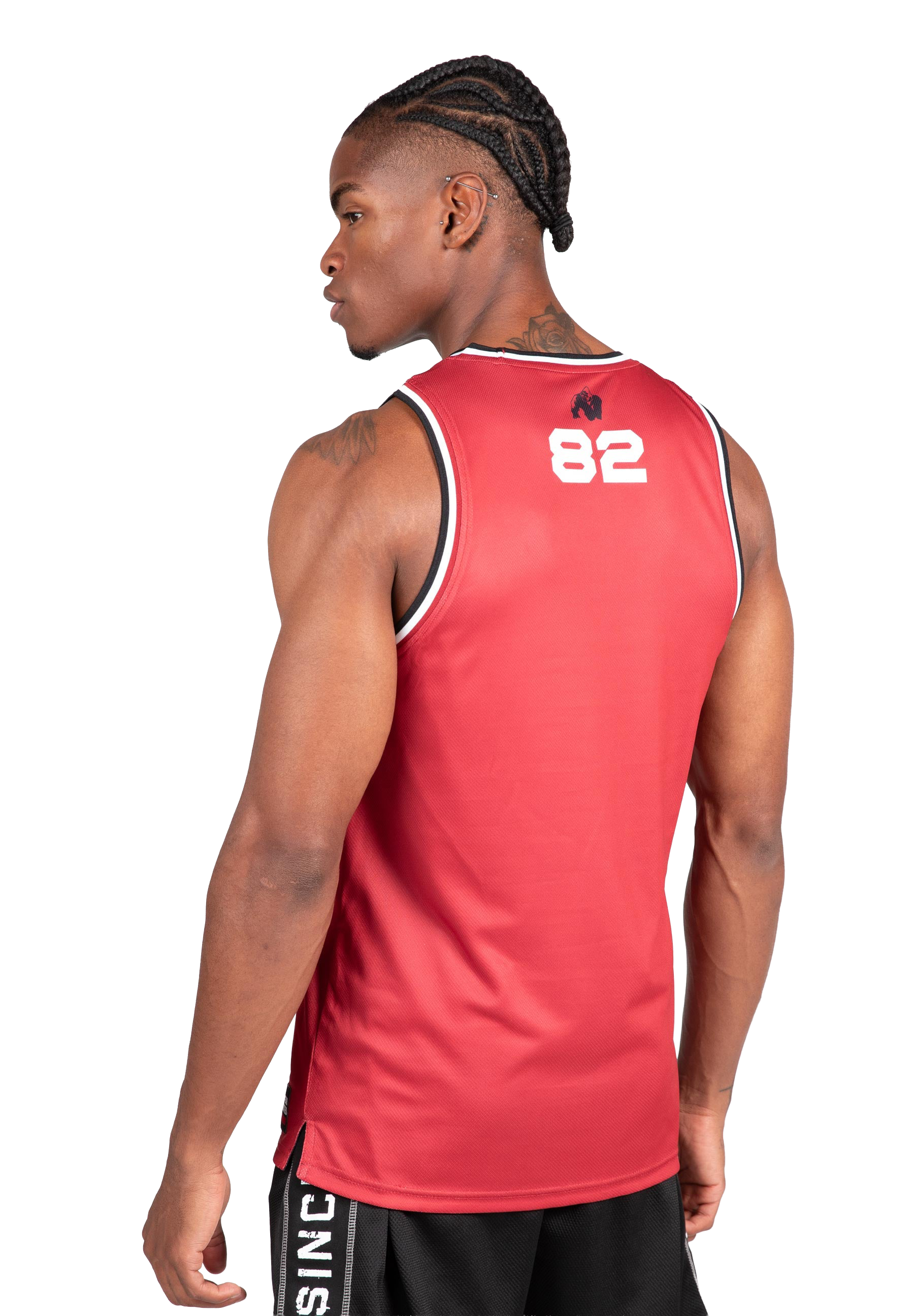 Keene Reversible Tank Top - Red/Black